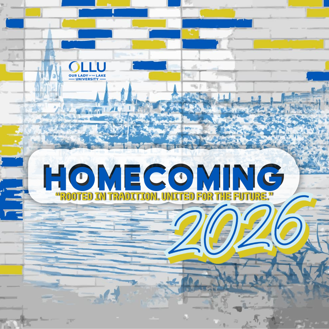 Homecoming Official Graphic 2026 Square Slider lake ollu alumni homecoming 2026