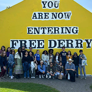 Graduate student attends peacemaking conference in Northern Ireland